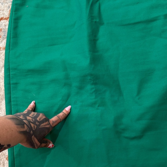 J. Crew hunter green Number.2 pencil skirt Sz.0 - Picture 8 of 8